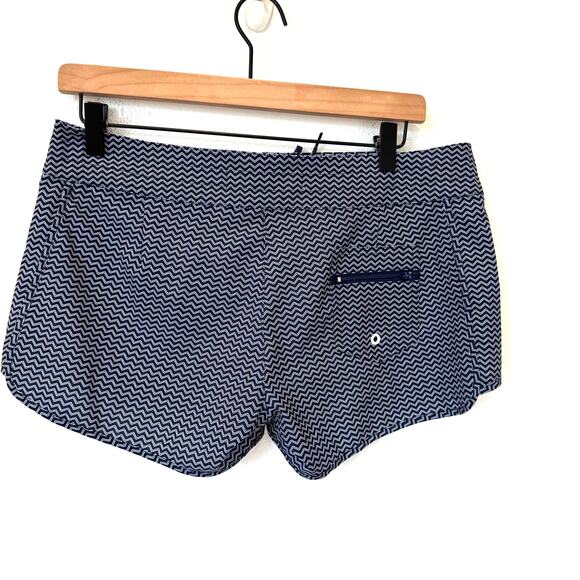 Carve Designs Blue Chevron Print Women's Board Shorts Size 4 -Swim Beach Surf - Picture 3 of 6